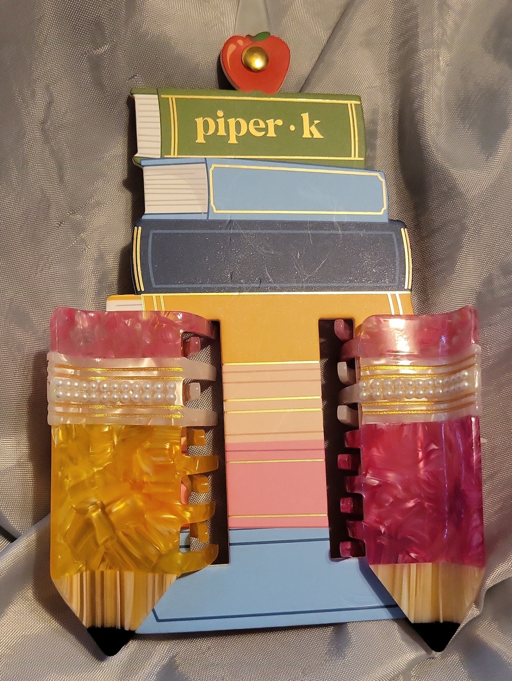 Piper K Pencil hairclip BRAND NEW ON CARD LS